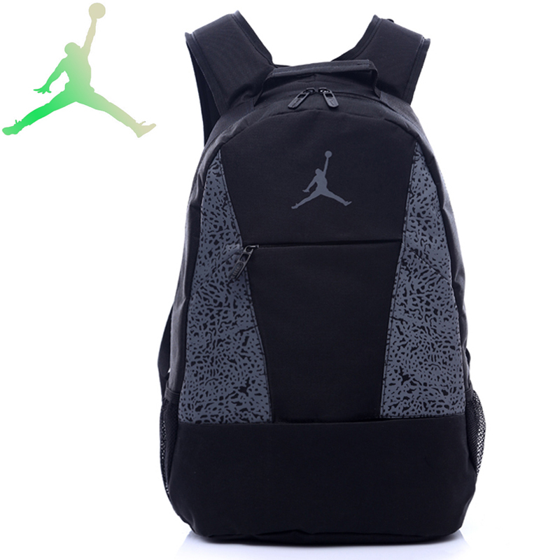 Air Jordan Backpack Black Grey For Students